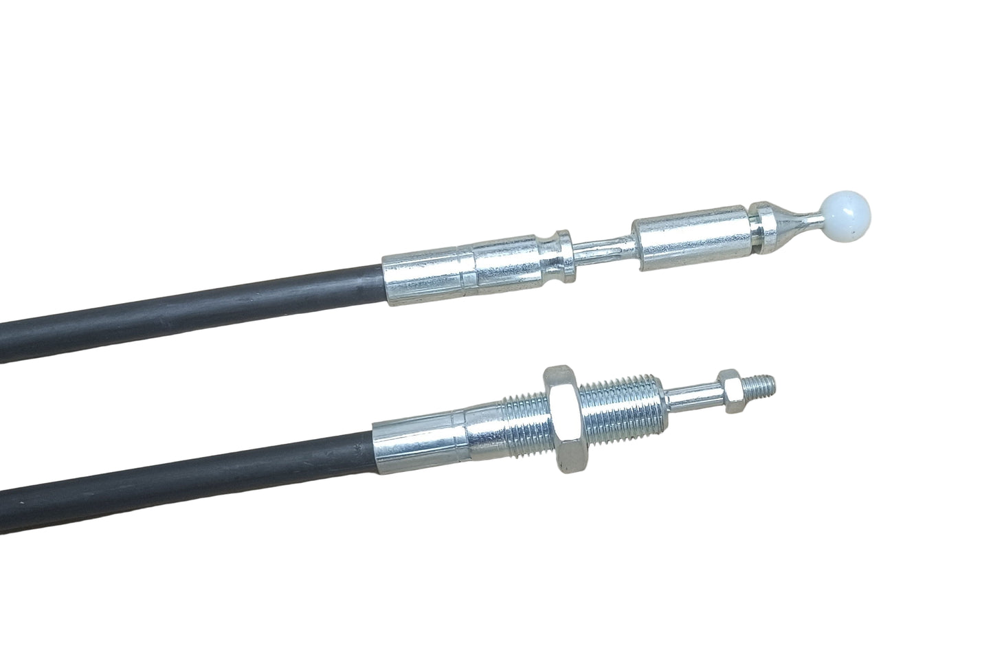 Câble Indemar Bowden pour joystick avec boule et filetage de raccordement