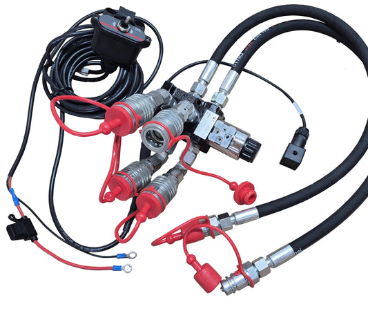 6/2-Wegeventil mit Kupplungen und Steuerung 50 l/min