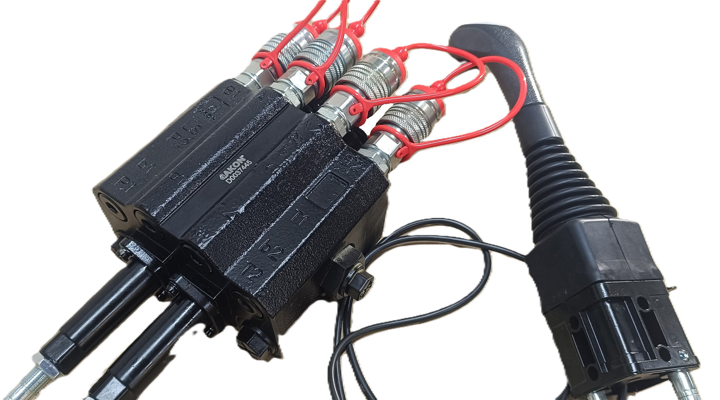 AKON Ventil und Joystick, zweite Ansicht