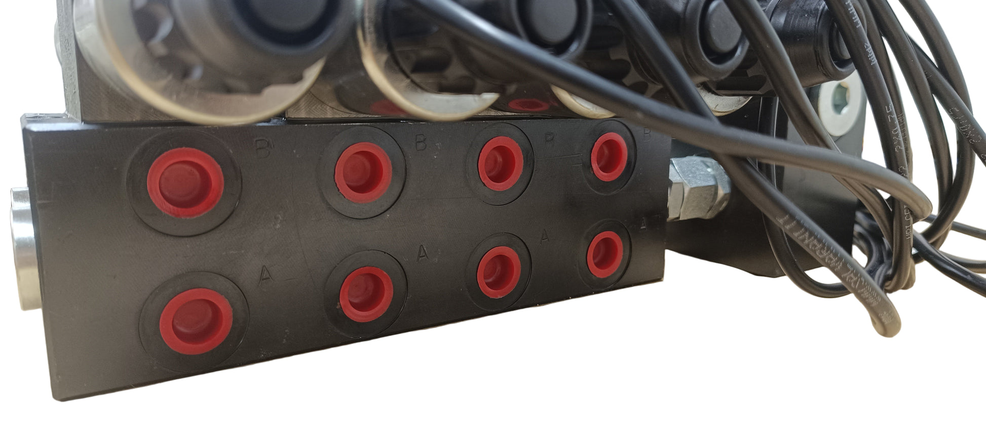 Arbeitsanschlüsse der einzelnen Sektionen