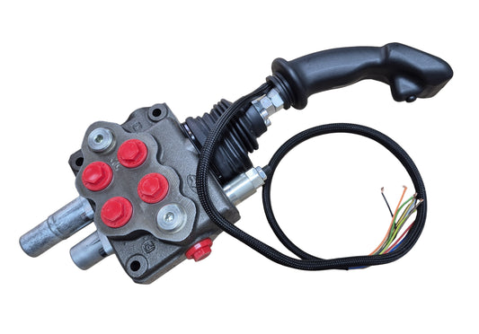 Zwei Sektionen mit Druckbegrenzungsventil