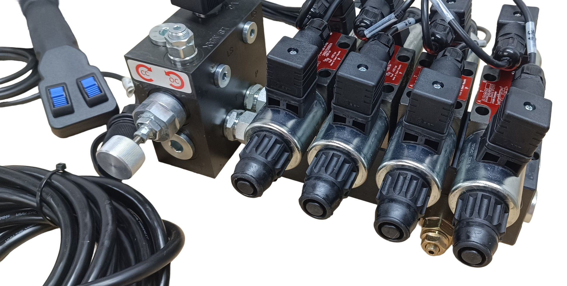 Zentraleinheit mit Umschaltung zwischen LS / Konstantstrom und Druckbegrenzungsventil