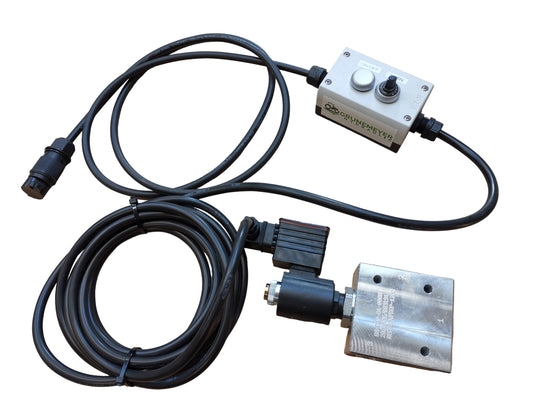 Elektrisch proportionales 3-Wege Stromregelventil mit Steuerung