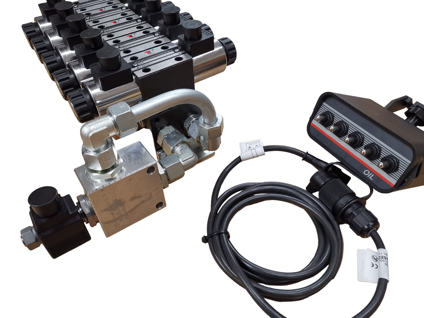 CETOP Ventilblock mit Vorsteuerventil