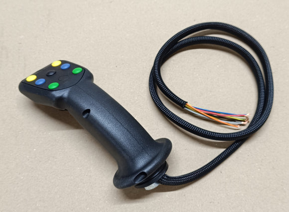 Joystick mit Taster / M12 Gewindeanschluss