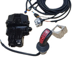 Electrically proportional monoblock valve in a complete set