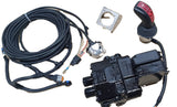 Electrically proportional monoblock valve in a complete set