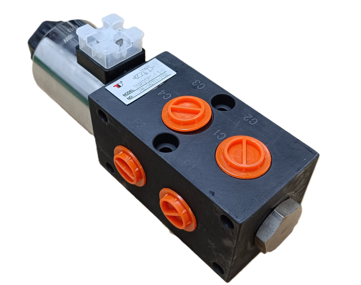6/2-wegklep omschakelklep 3. stuurkring 80 l/min 1/2" BSP