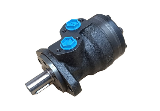 M+S Hydraulik Orbitalmotor – 8 Ccm/U, Gerade, Gleichschließend, 14 Mm Welle, Seitenanschlüsse 3/8 BSP