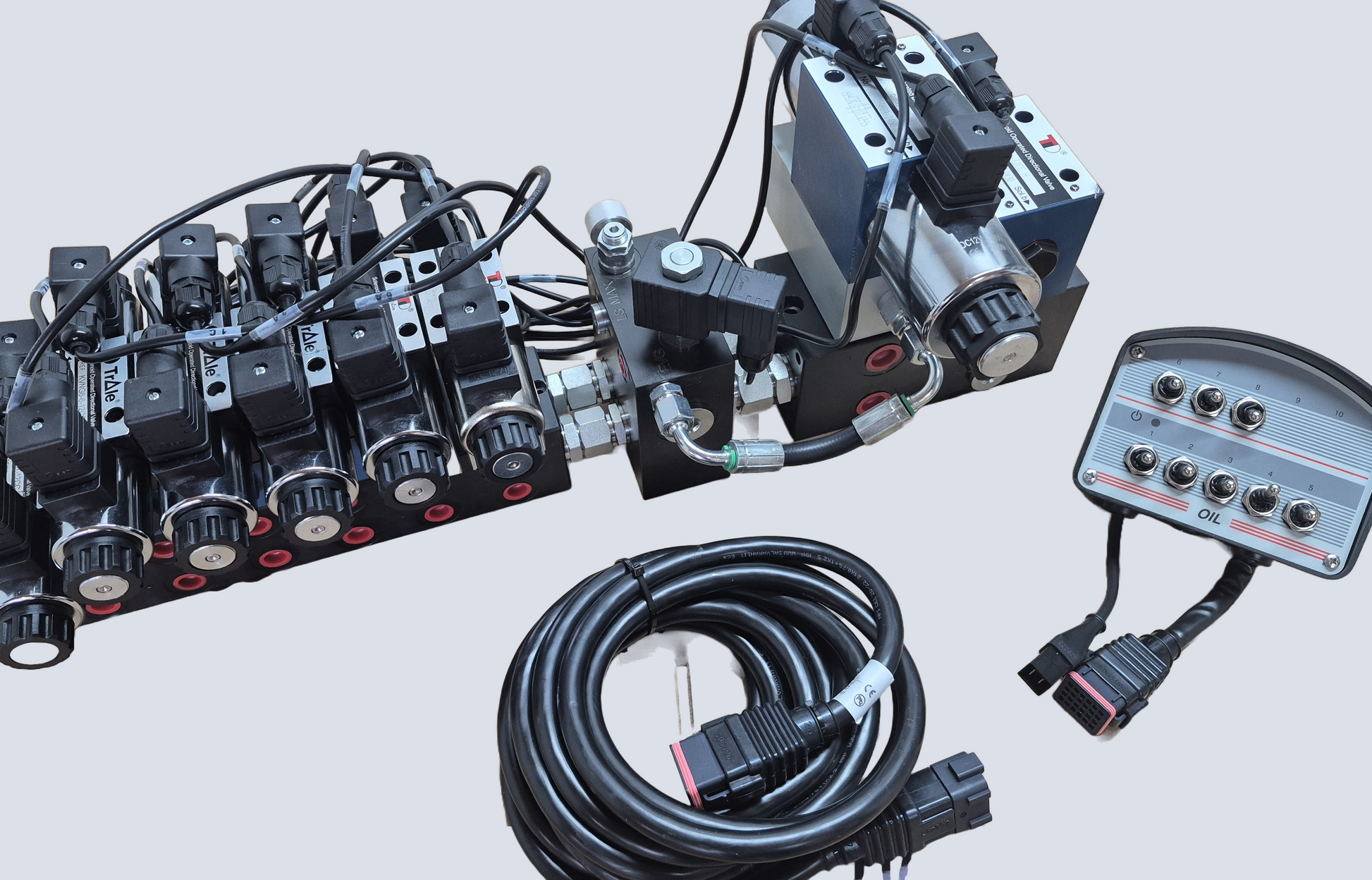 8fach Steuerblock mit Steuerung