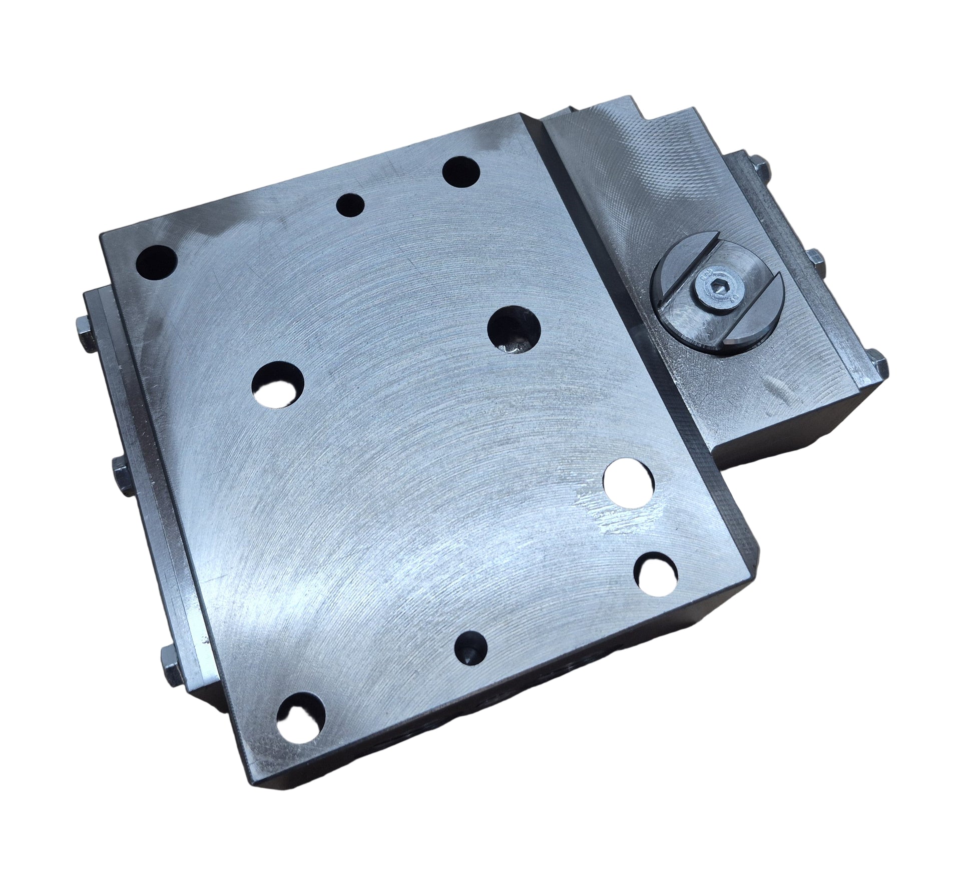 Ansicht Steuergerät 2. Flanschseite