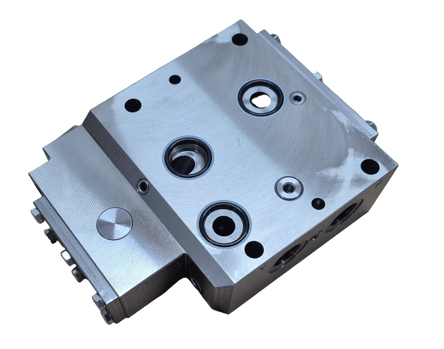 Ansicht Steuergerät Flanschseite