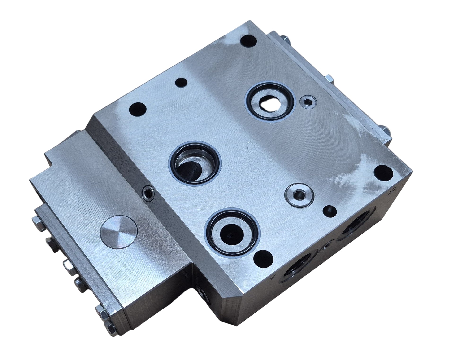 Ansicht Steuergerät Flanschseite