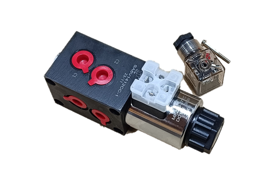 Mini-6/2-wegklep omschakelklep 1/4"BSP 25 l/min 12VDC