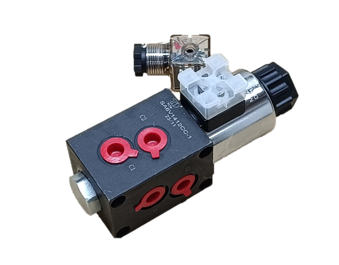 Mini-6/2-valvola a 2 vie valvola di commutazione 1/4"BSP 25 l/min 12VDC