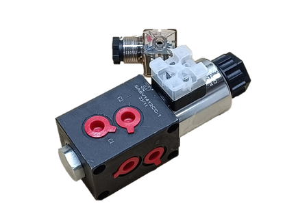 Mini-6/2-valvola a 2 vie valvola di commutazione 1/4"BSP 25 l/min 12VDC