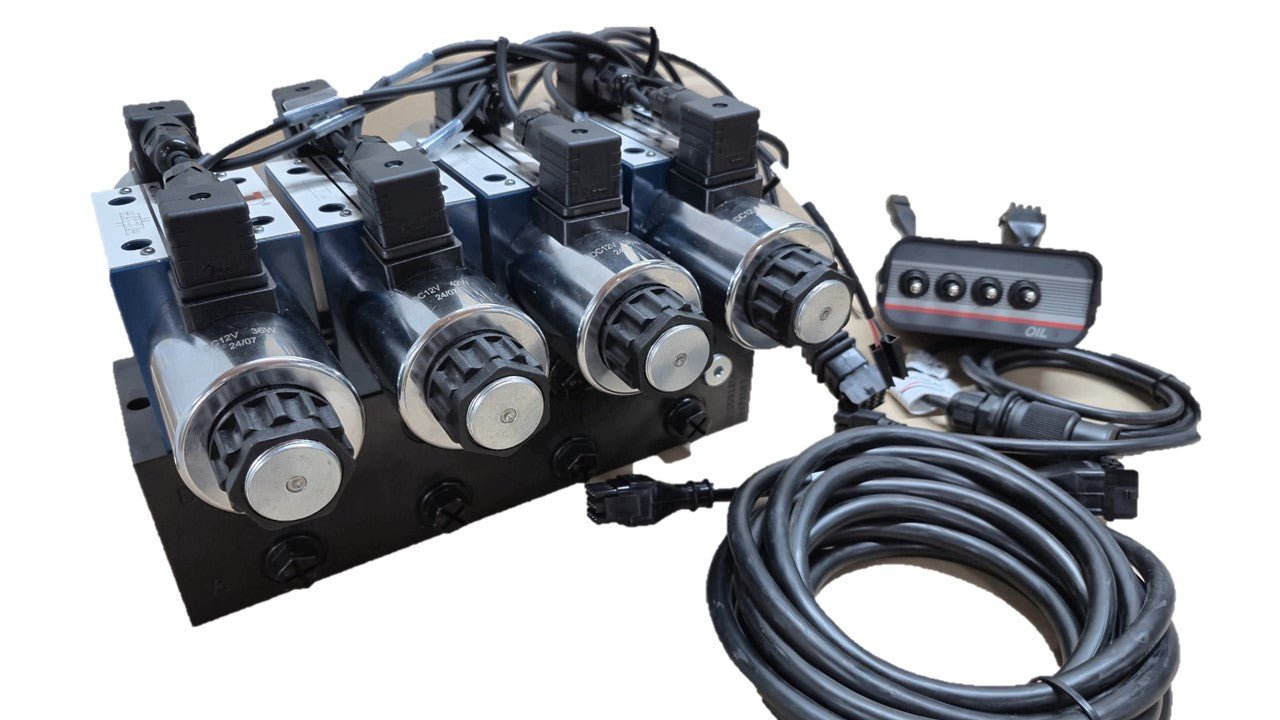 4-voudige stuurblok met besturing 4x NG10 LS/constantstroom
