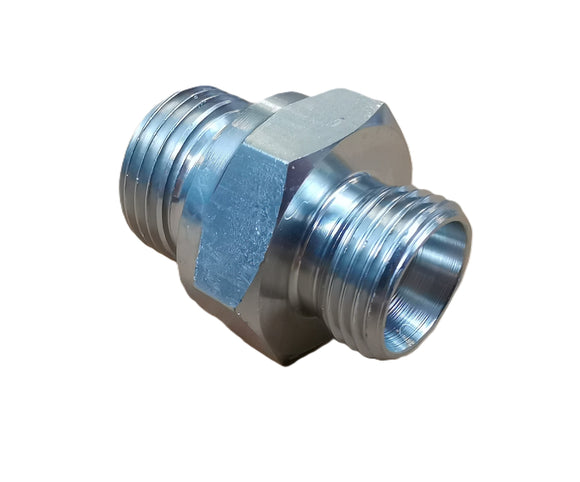 Screw-in fitting Metric thread on L-pipe fitting
