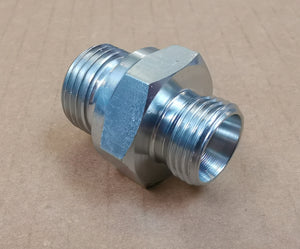 Screw-in fitting Metric thread on L-pipe fitting