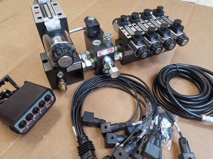 Blocco di controllo a 5 vie con comando 1x NG10 4xNG06, compatibile LS