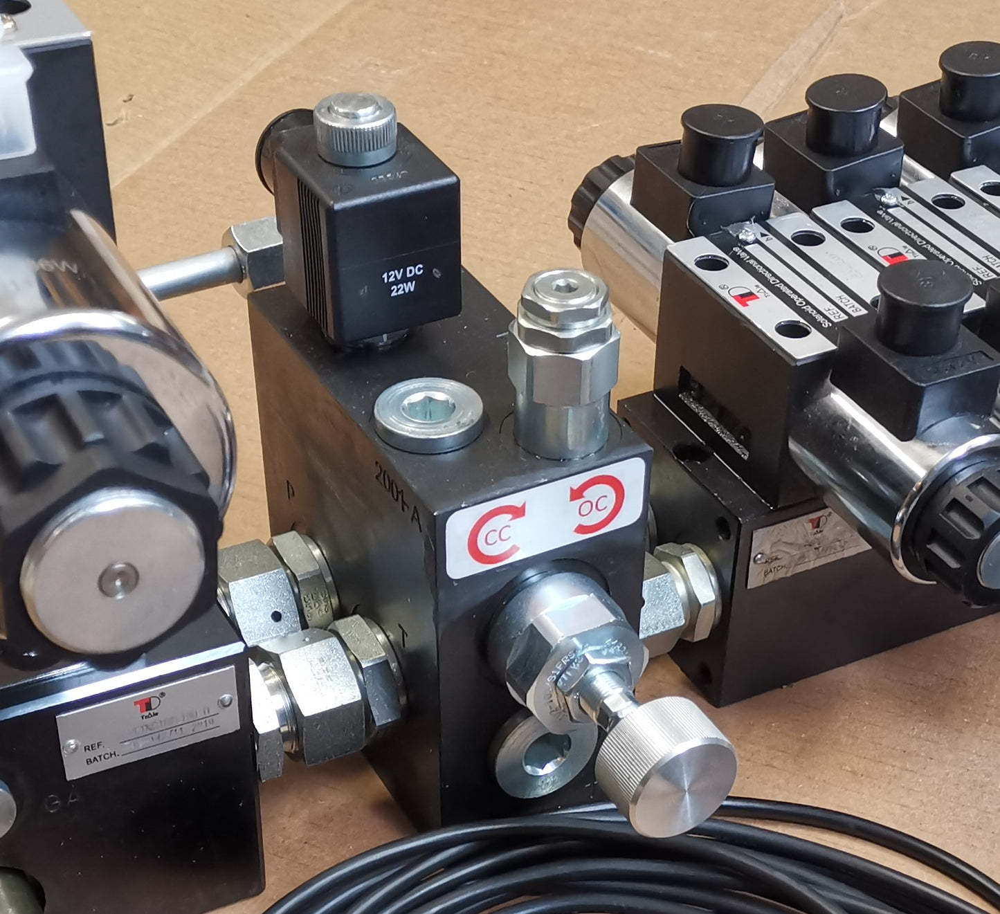 Blocco centrale Load-Sensing per commutazione LS/corrente costante