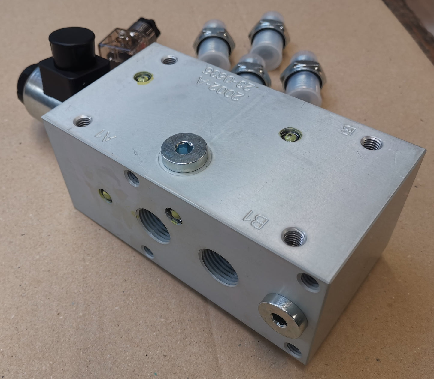 Valvola a corsa rapida / Svuotamento rapido elettrico 12/24V