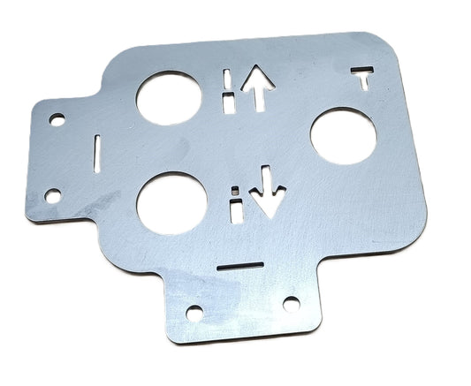 Push-Pull-koppelingen BG3 houder voor maximaal 7 koppelingen