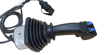 Joystick mit zwei Fingerroller und integrierter Elektronik 