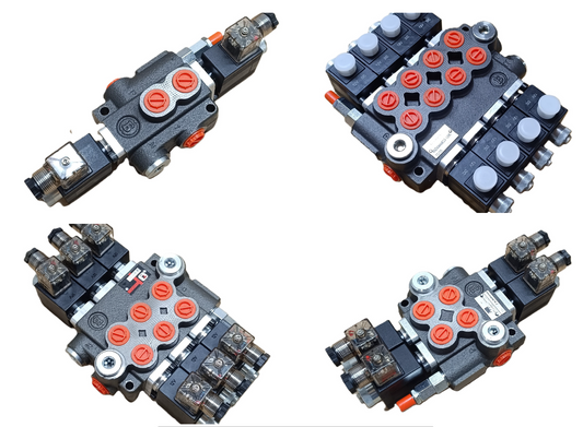 Elektrica valvola monoblocco 3/8" BSP 12V - 1/2/3/4 vie