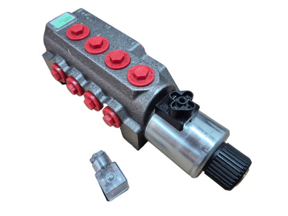 Oberseite des 12/2-Wegeventils