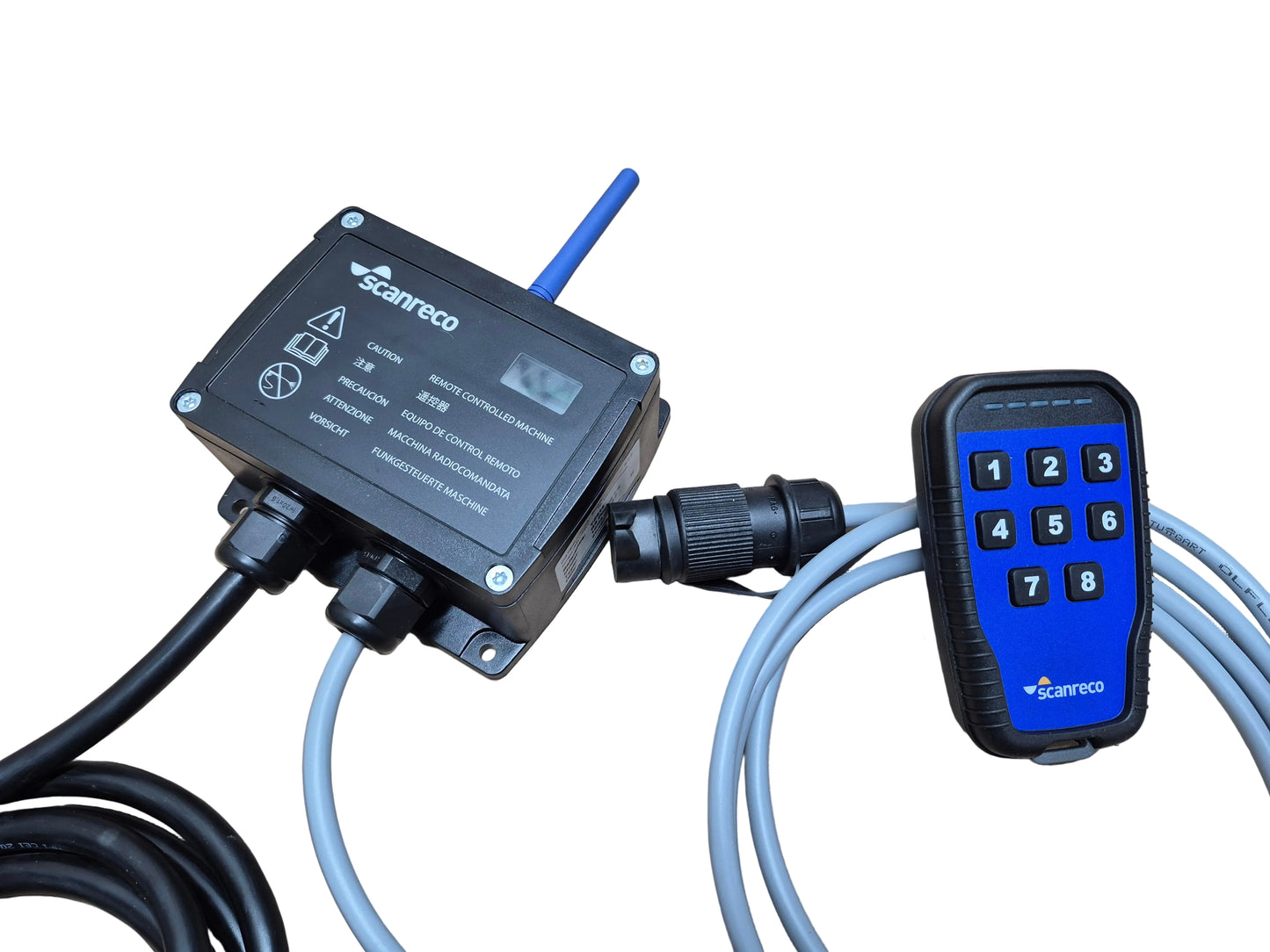 Scanreco Empfänger mit Fernbedienung