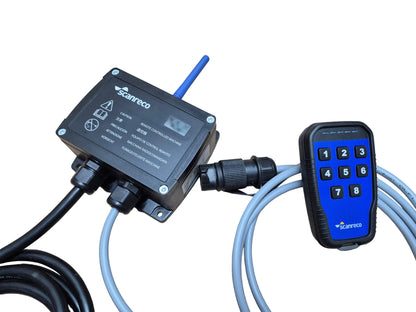 Scanreco Empfänger mit Fernbedienung