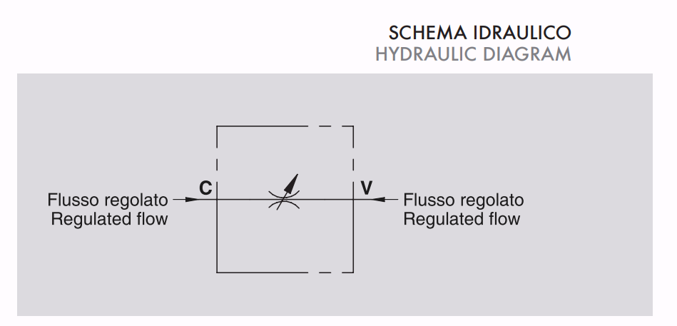 Schema Drosselhohlschraube