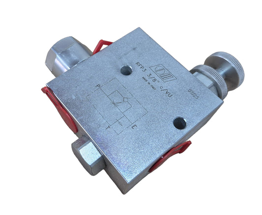 Stromregelventil mit Rückschlagventil