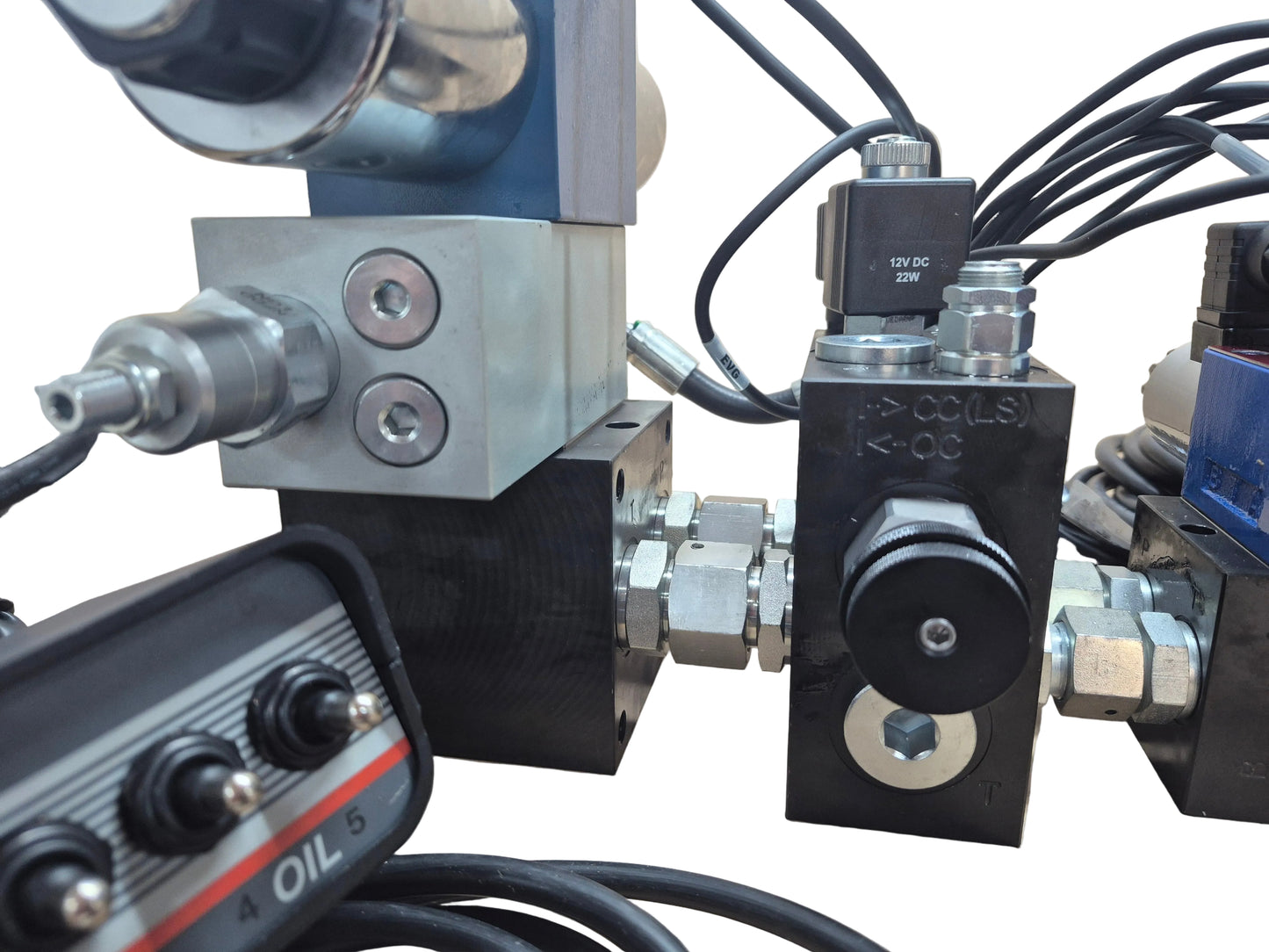 Umstellung Load-Sensing und Drosselventil