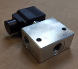2/2-way seat valve NC, closed on both sides, 3/8" BSP