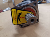 Inclined axis fixed displacement axial piston pump