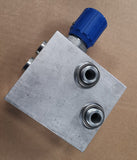 3-way flow control valve for hydraulic motor MOMR MOMP MOMH