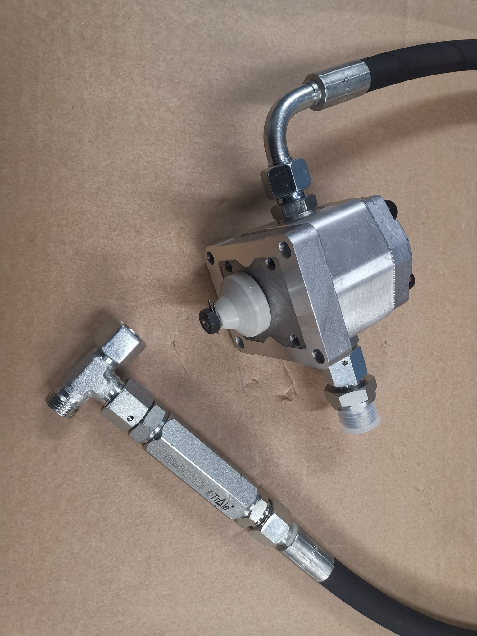 Fervi Hydraulik-Handpumpe Richtsatz 10T (0054/10 Fervi Hydraulik-Handpumpe Richtsatz 10T (0054/10