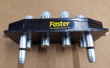 FASTER 4-way connector part, suitable for front loader valve