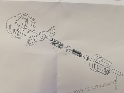 Bosch SB23 Ventil Teile-Satz Rückschlagventil entsperrbar