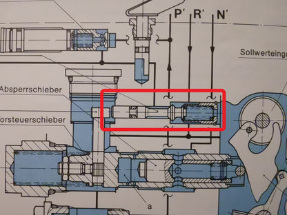 Bosch Teile-Satz Senkventil für Regelsteuergerät (SB7-System)