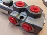 Walvoil DFE20 changeover valve 6/2-way valve 3/4" 140 l/min