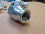 Straight swivel fitting 1/4" to 3/4"