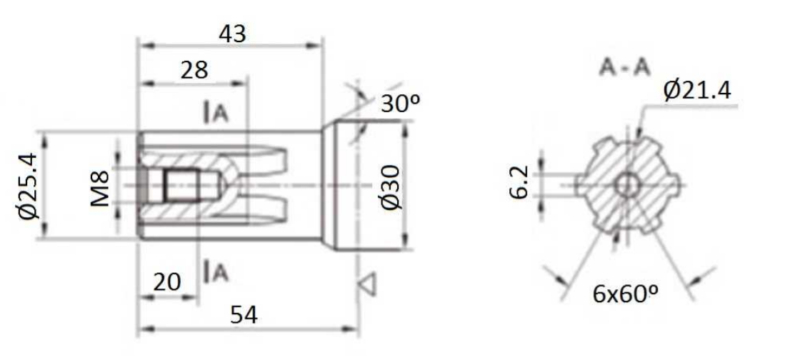 Motore idraulico motore orbitale MOMR vgl. OMR (Danfoss)
